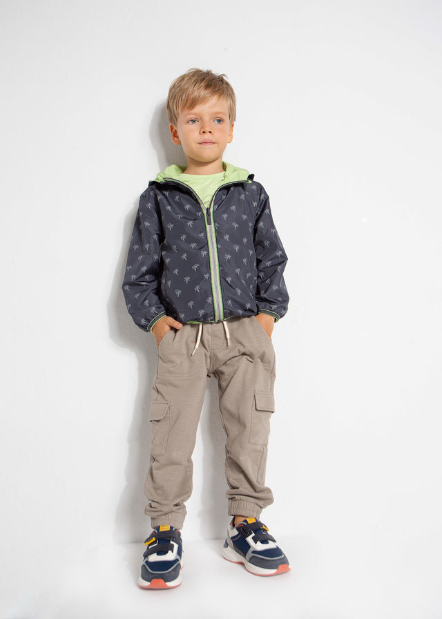 Cortaviento ligero reversible