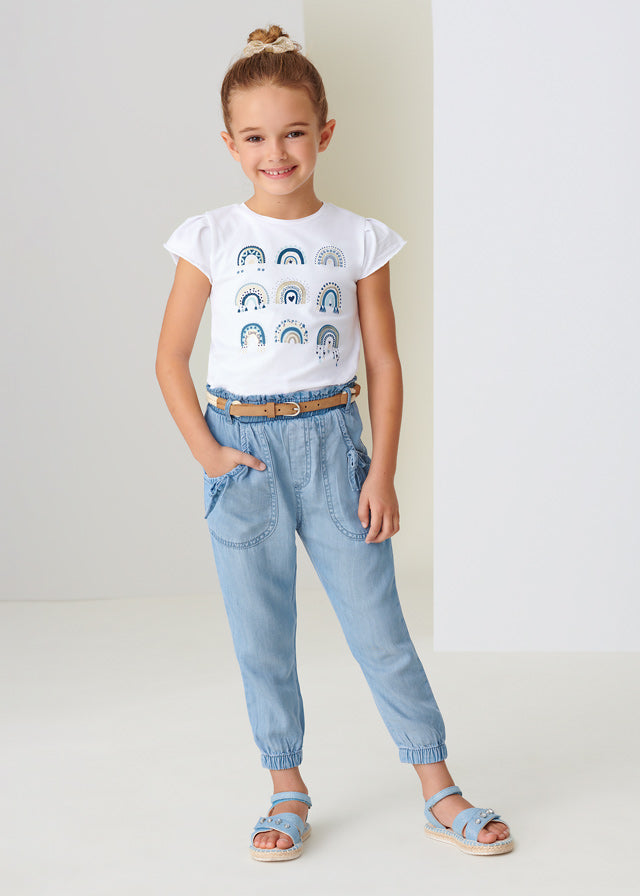 Pantalon largo fluido