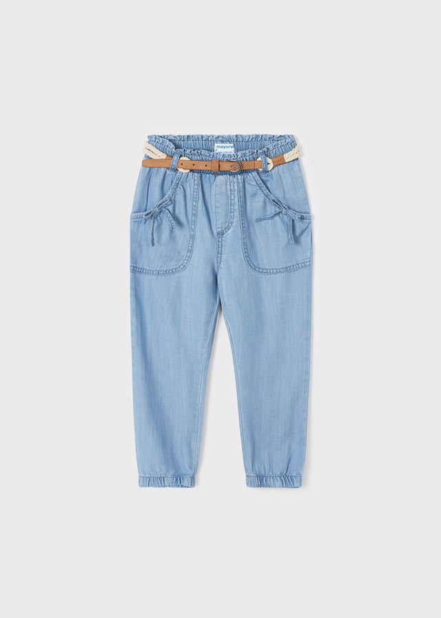 Pantalon largo fluido