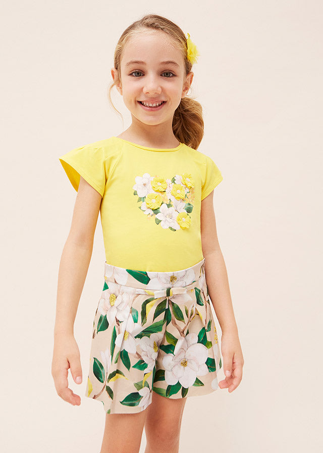Falda pantalon estampado