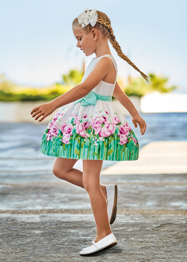 Vestido cenefa