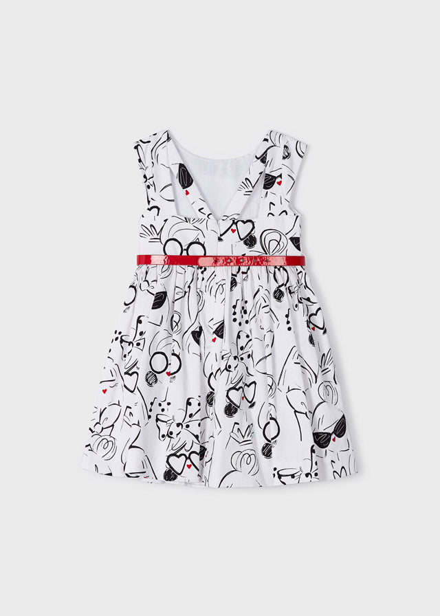 Vestido con cinturon