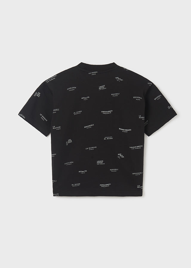 Camiseta m/c estampada