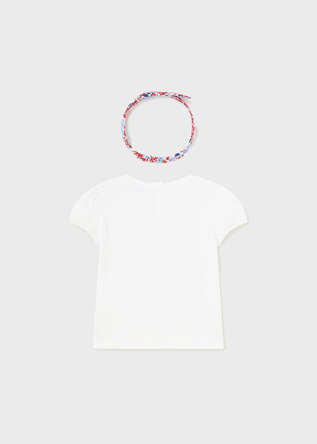 Camiseta m/c con diadema