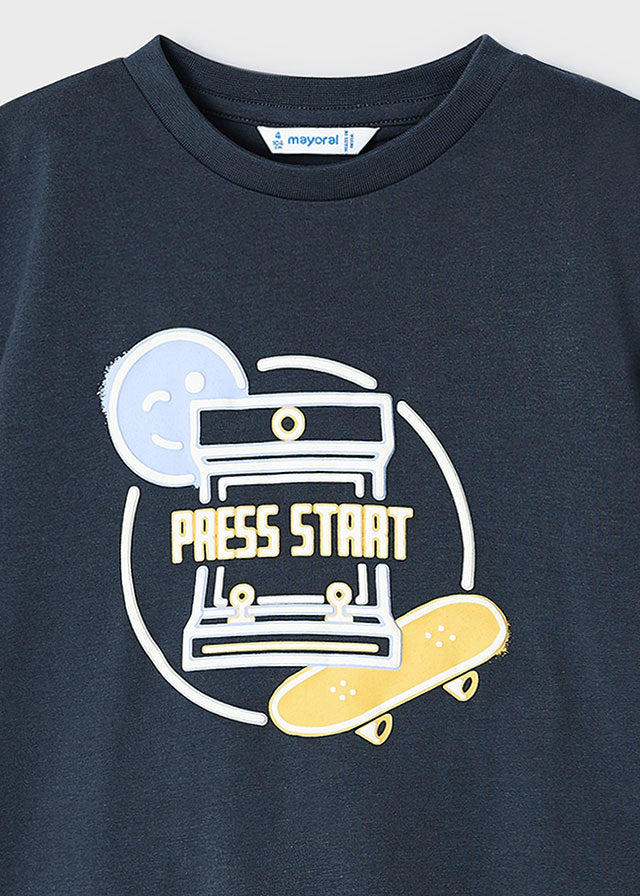 Camiseta m/c glowin the dark