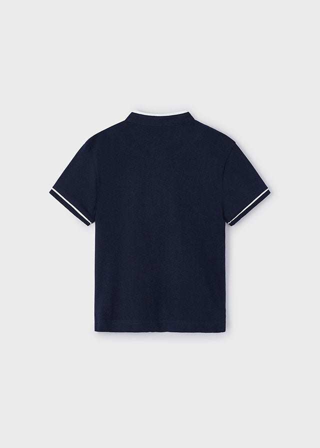 Polo m/c cuello mao