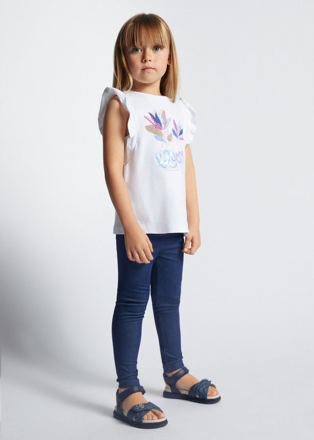 Conj. Leggings aplicaciones