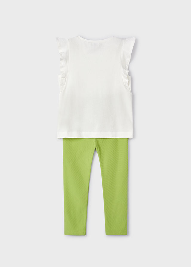 Conj. Leggings aplicaciones