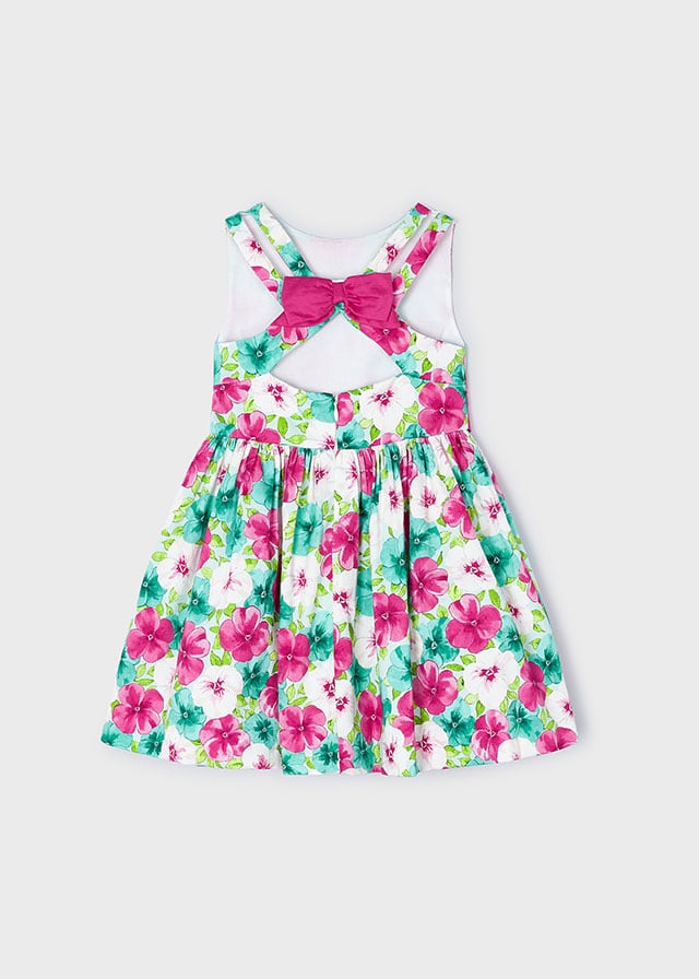 Vestido saten estampado