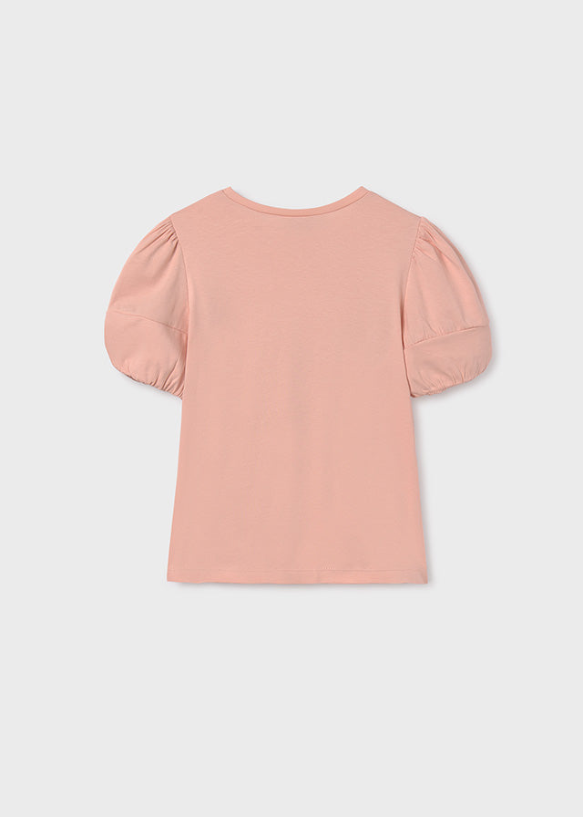 Camiseta m/c aplique