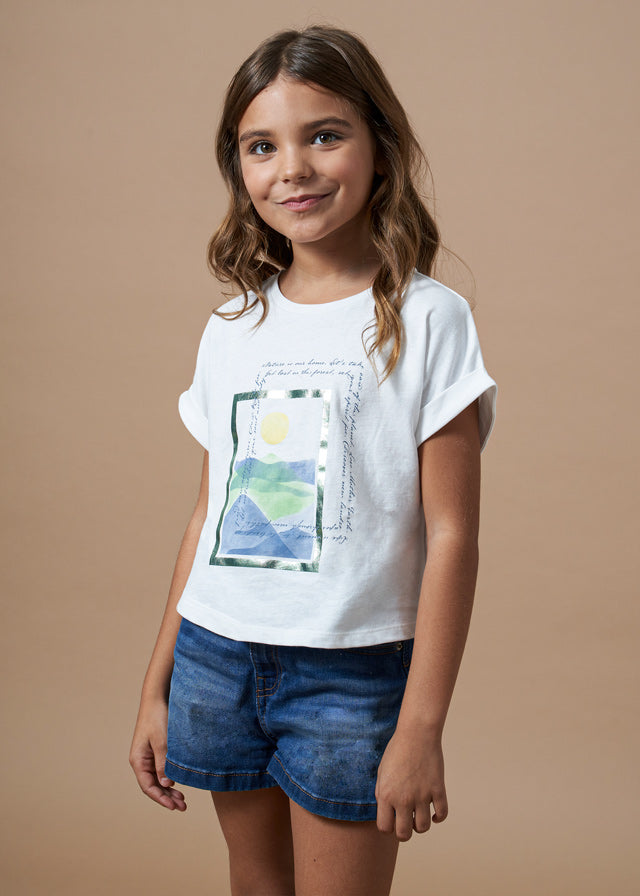 Camiseta m/c gráfica