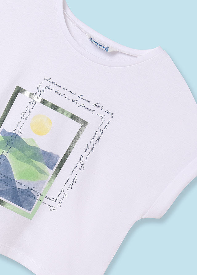 Camiseta m/c gráfica