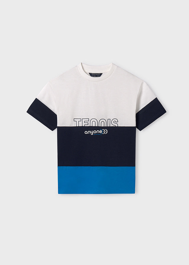 Camiseta m/c blocking