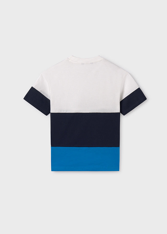 Camiseta m/c blocking