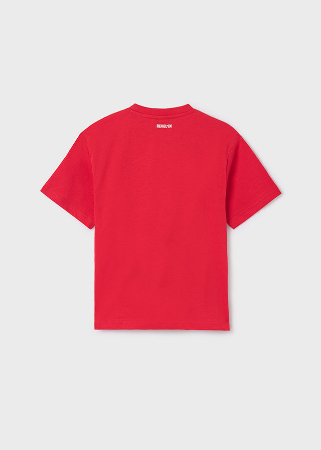 Camiseta m/c embossed