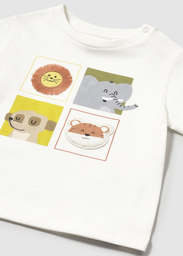 Camiseta m/c animales