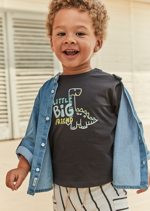 Camiseta m/c mix