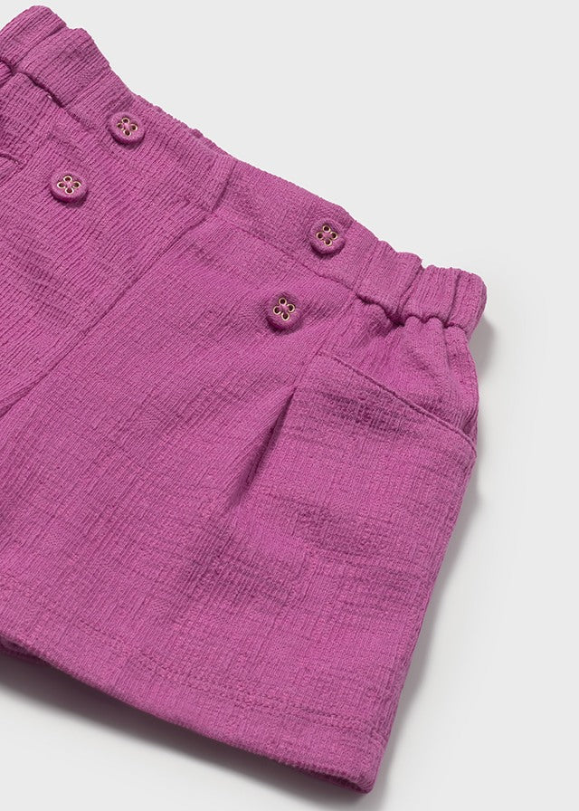 Pantalon corto estructura