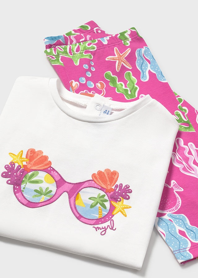 Conj. Leggings estampado