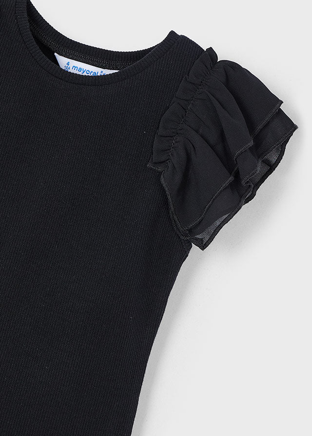 Camiseta m/c combinada