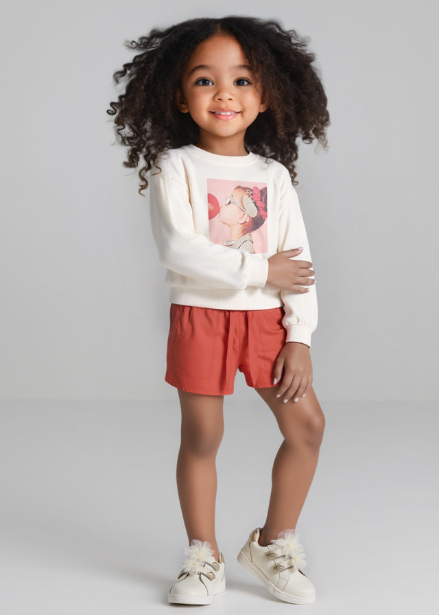 Pantalon corto fluido