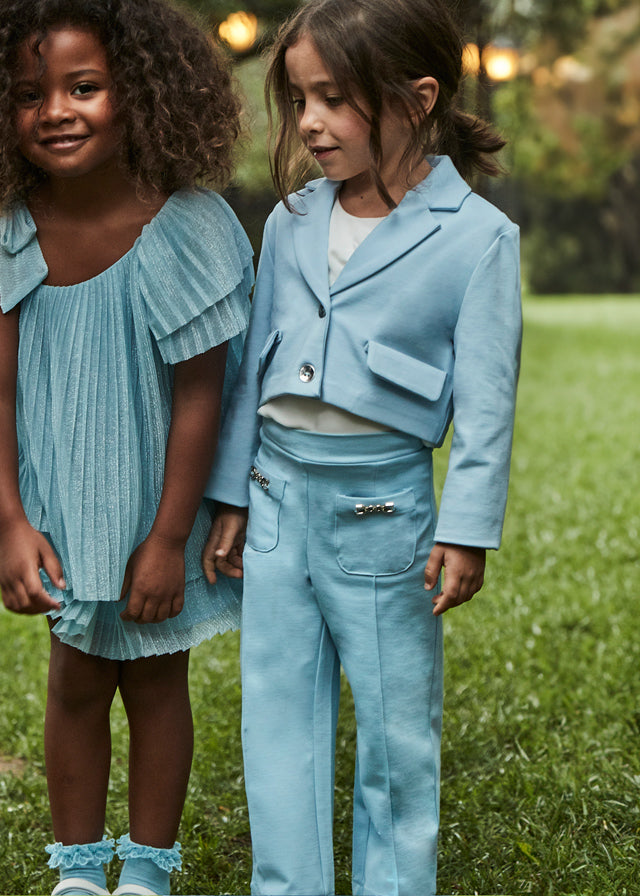 Pantalon largo punto roma