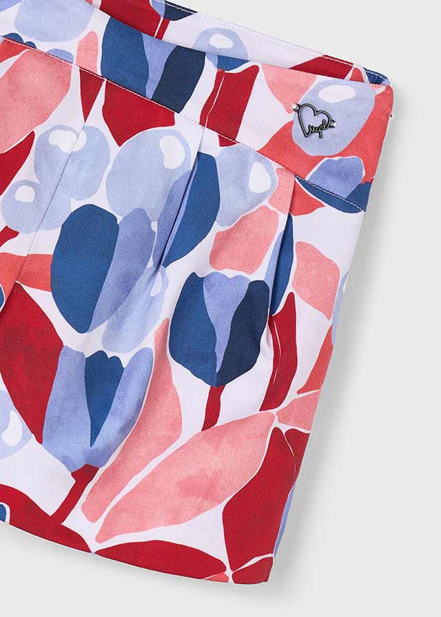 Falda pantalon estampado