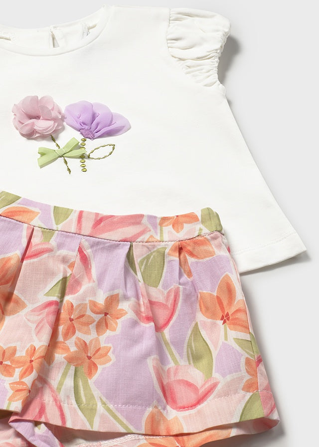 Conj. Bermuda estampada