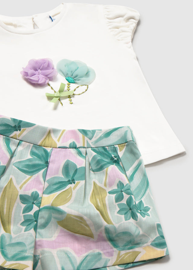 Conj. Bermuda estampada