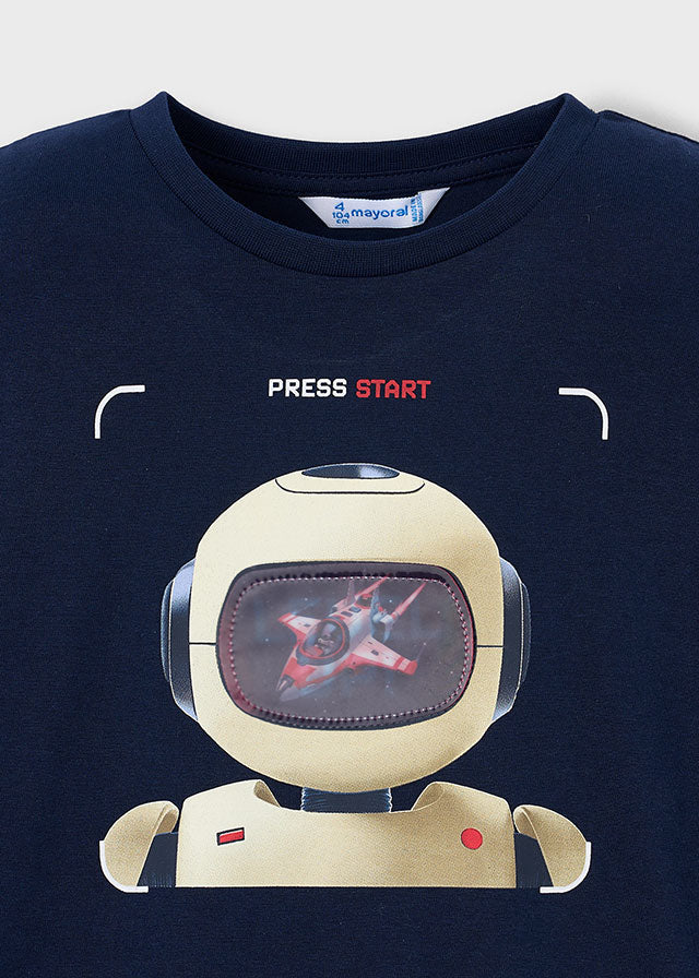Camiseta m/c lenticular