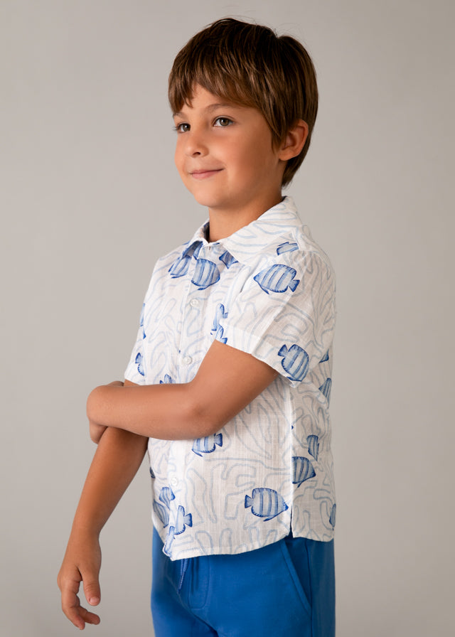 Camiseta m/c estampada
