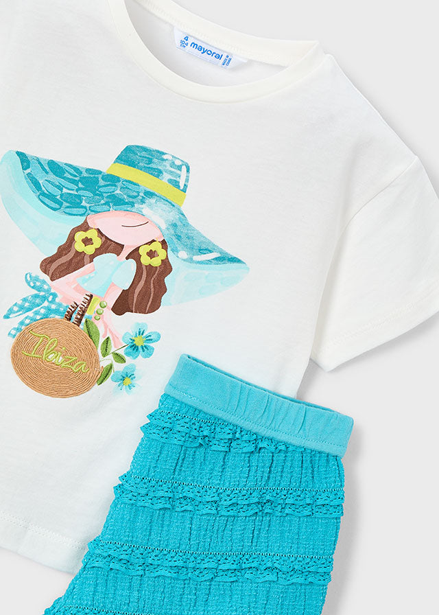 Conj. Short punto fantasia
