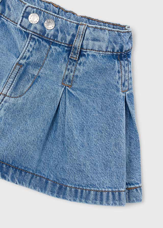 Falda denim fluido