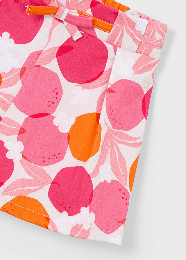 Falda pantalon estampada