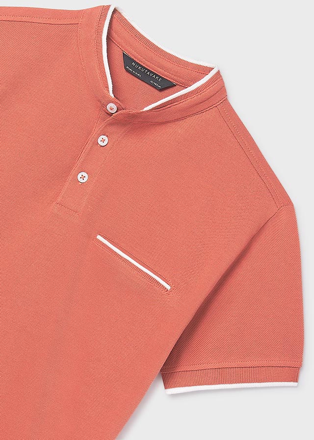 Polo m/c cuello mao