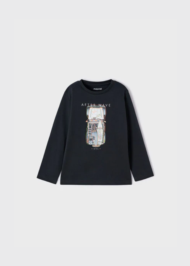 Polo M/L estampado