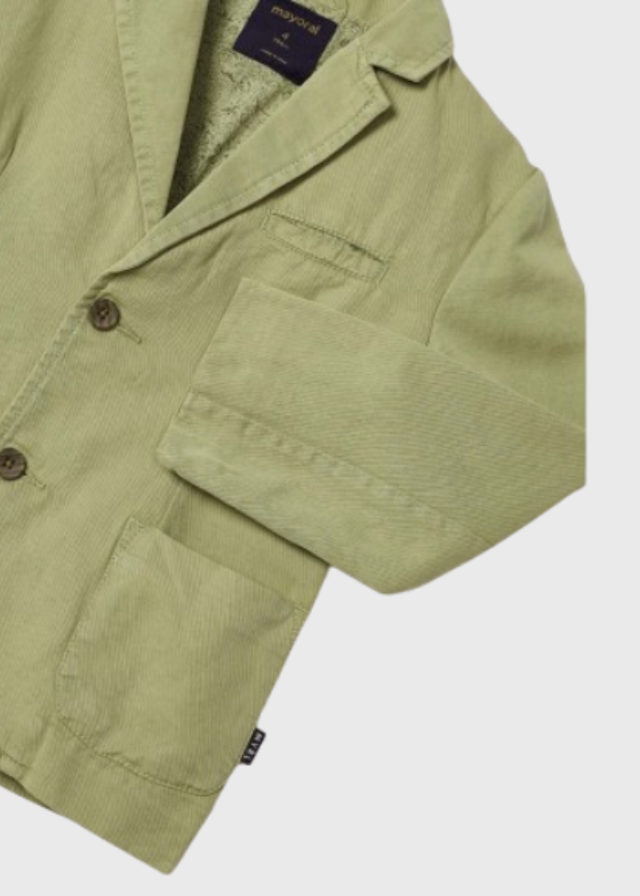 Chaqueta lino delavada