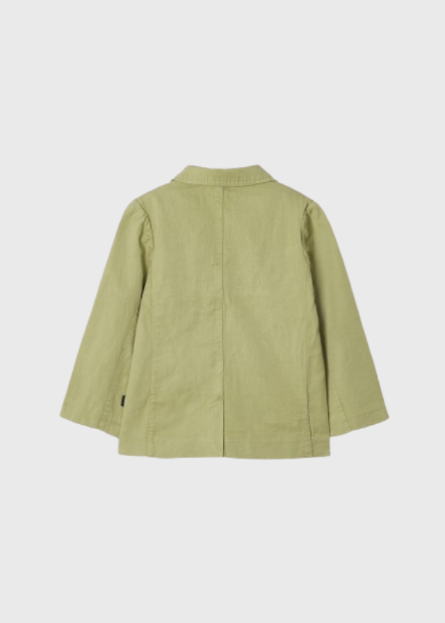 Chaqueta lino delavada
