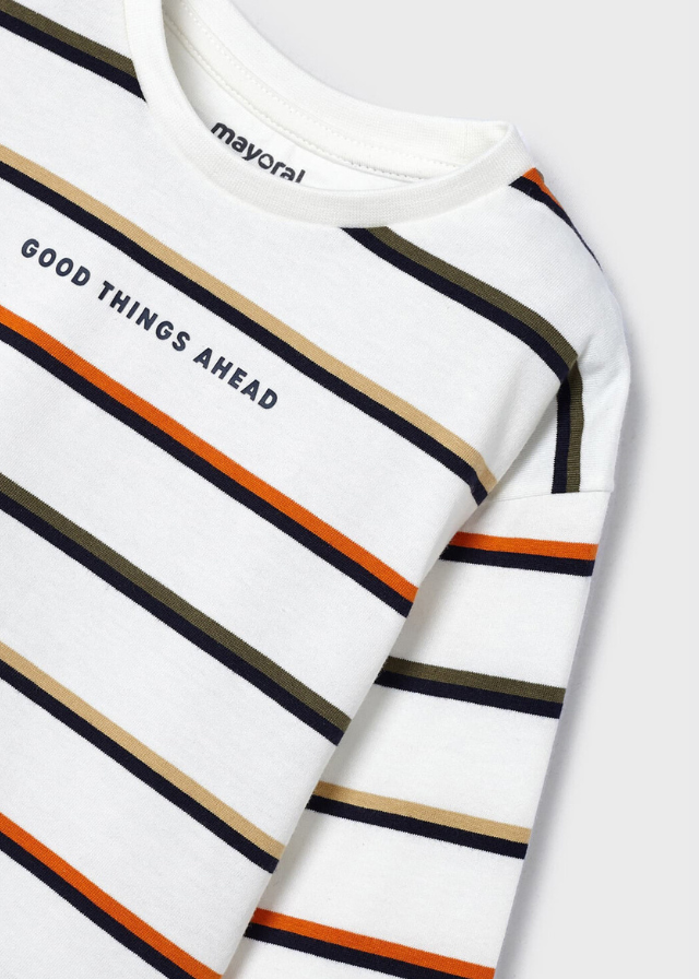 Set 2 camiseta M/L rayas