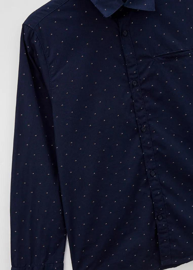 Camisa M/L estampada