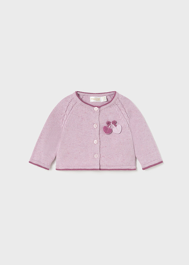 Conj. chaqueta falda tricot