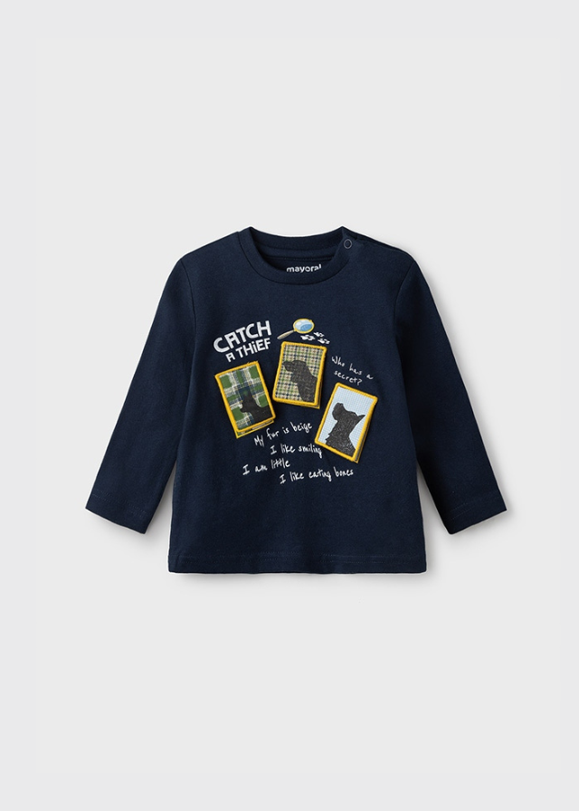 Polo M/L estampado