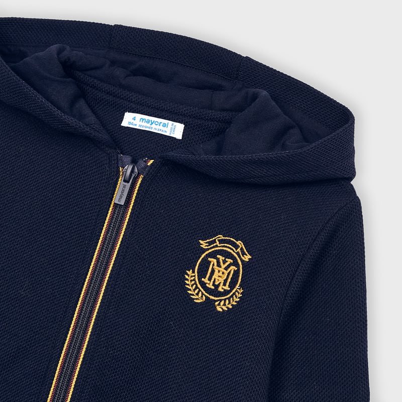 Polera abierta c/n capucha