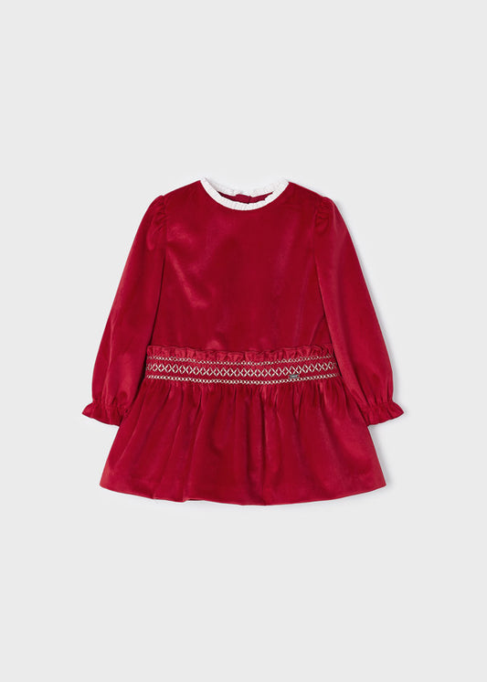 Vestido nido de abeja
