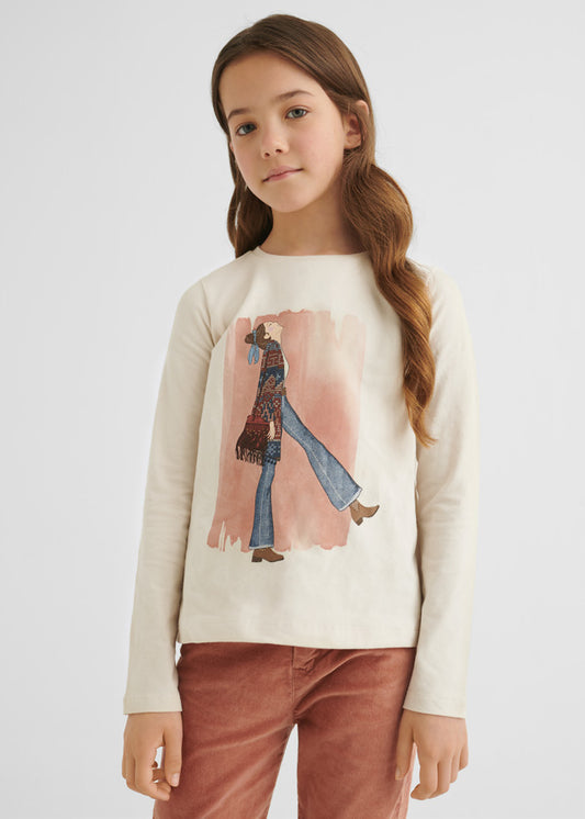 Camiseta M/L niña
