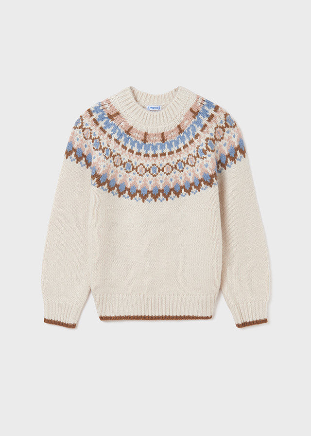 Jersey jacquard