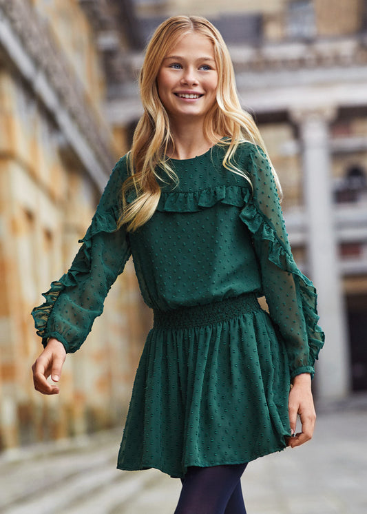 Vestido plumeti