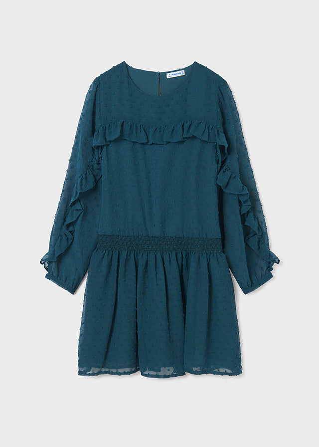 Vestido plumeti