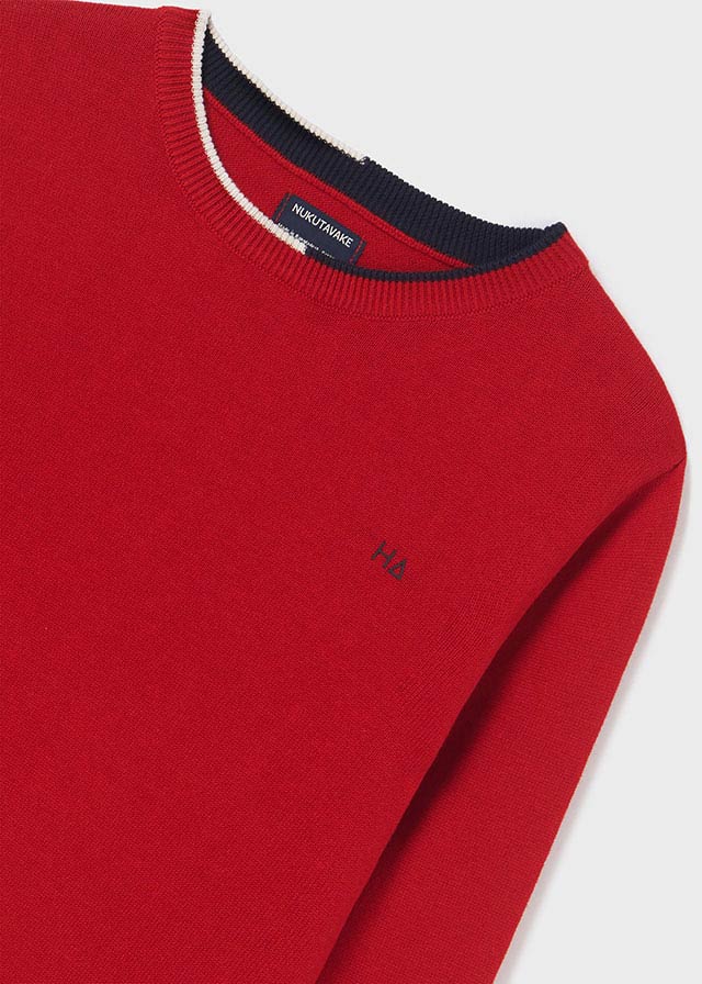 Jersey algodón básico rojo