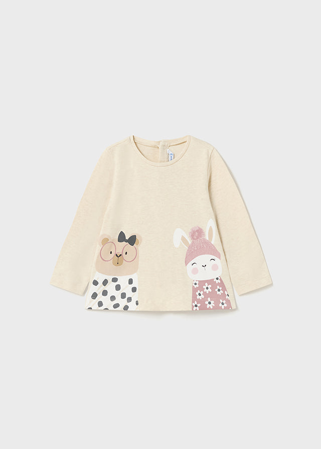 Camiseta M/L estampado